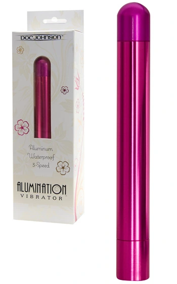 Doc Johnson Alumination Vibrator Cerise
