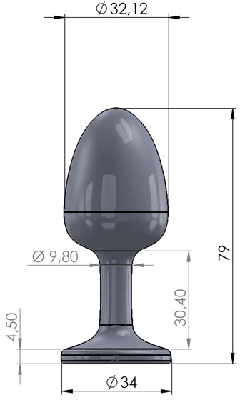 Dorcel Toys Geisha Plug Diamond M - Bild 2