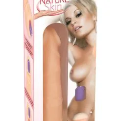Nature Skin Penisöverdrag Med Vibrator