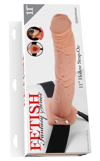 Pipedream, Fetish Fantasy Ihålig Strap-On 29 Cm - Bild 3