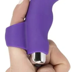 Lila Fingervibrator