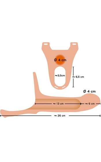 You2Toys Strap On Silicone Sleeve Large - Bild 6