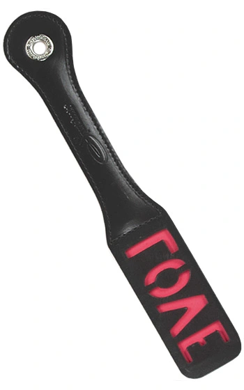 Sportsheets Leather Love Paddle