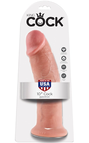 Pipedream King Cock King Cock Rak Dildo 25 Cm - Bild 2