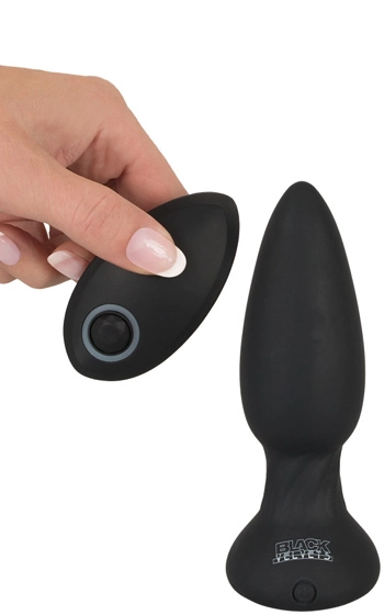 Black Velvet Trådlös Vibrerande Plugg