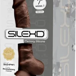 Dual Density Brown Dildo 18 Cm