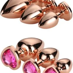Dream Toys Rose Gold Plug Set