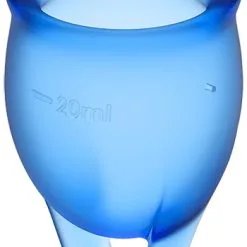 Satisfyer Feel Confident Menskopp Blå