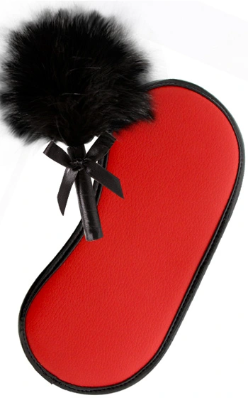 Guilty Pleasure Two Tones Blindfold & Tickler