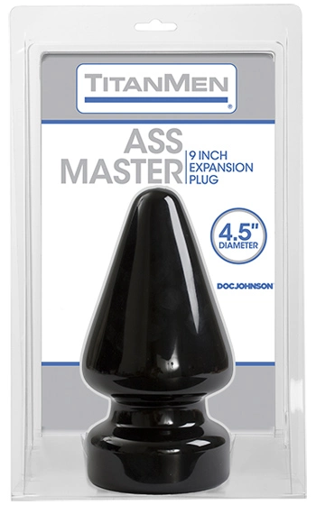 Doc Johnson Analplugg Svart XXL