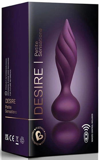 Rocks Off Vibrating Plug Desire Purple - Bild 4