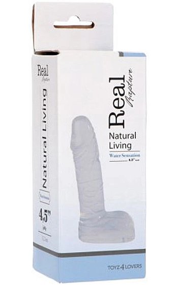 Toyz4lovers Real Rapture Clear Dildo 11 Cm - Bild 3