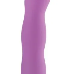 Ouch! Deluxe Silicone Strap On Purple 20 Cm