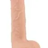 Dildo Med Rörlig Hud 19 Cm