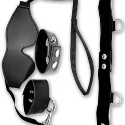 Sex & Mischief Black Bondage Kit