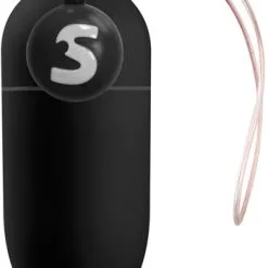 Shots Toys 10 Speed Remote Big Size Rechargeable - Svart