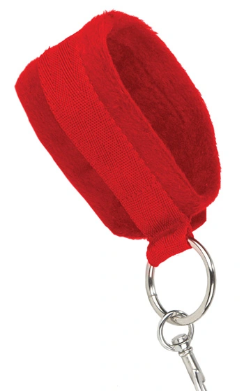 Ouch! Velcro Cuffs Red