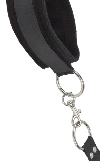 Ouch! Velcro Hand & Leg Cuffs Black