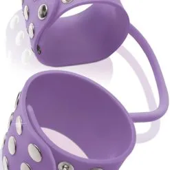 Pipedream, Fetish Fantasy Silicone Cuffs Purple