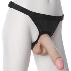 Vac-U-Lock Realistic 8 Inch Cock With Ultra Harness