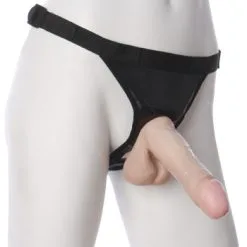 Vac-U-Lock Realistic 6 Inch Cock With Ultra Harness
