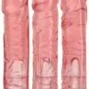 Vac-U-Lock Pink 8 Inch Jelly Dong