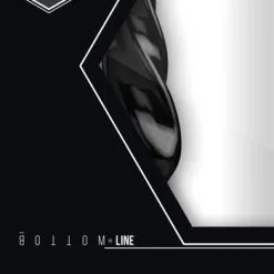 Rubber Screwed Buttplug Black 4 Tum