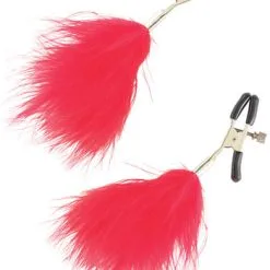 Pipedream Bröstklämmor Med Röda Tofsar