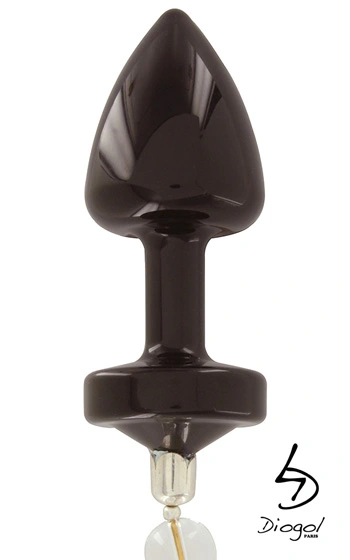 Diogol Jewel Buttplug Black