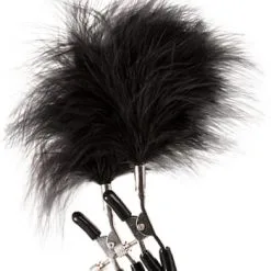 Guilty Pleasure Nipple Clamps Feathered