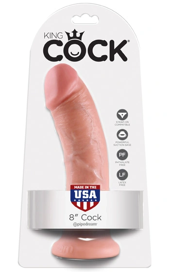 Pipedream King Cock King Cock Rak Dildo 21 Cm - Bild 4