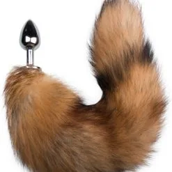 Easytoys Fox Tail Plug Silver
