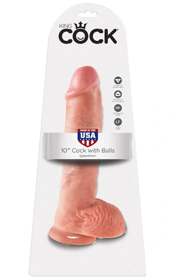 Pipedream King Cock King Cock Dildo 26 Cm - Bild 5